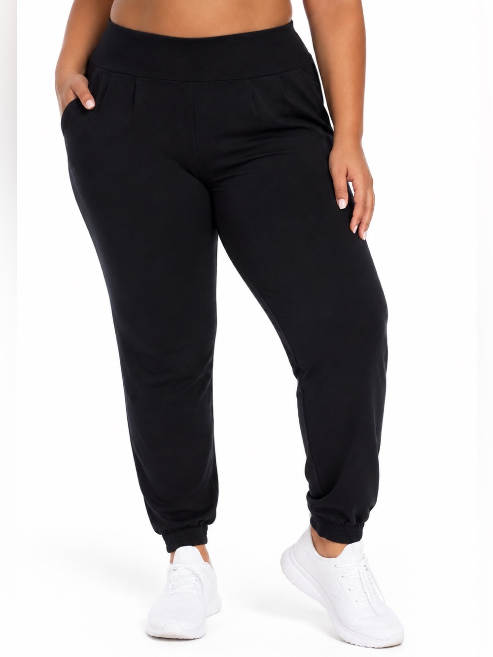 Bobbie Brooks Women’s Plus Size Black Jogger Pants 3X NWT